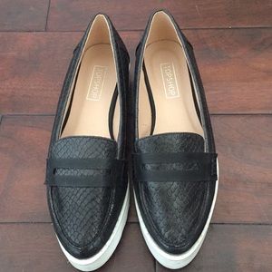 Top shop black flats